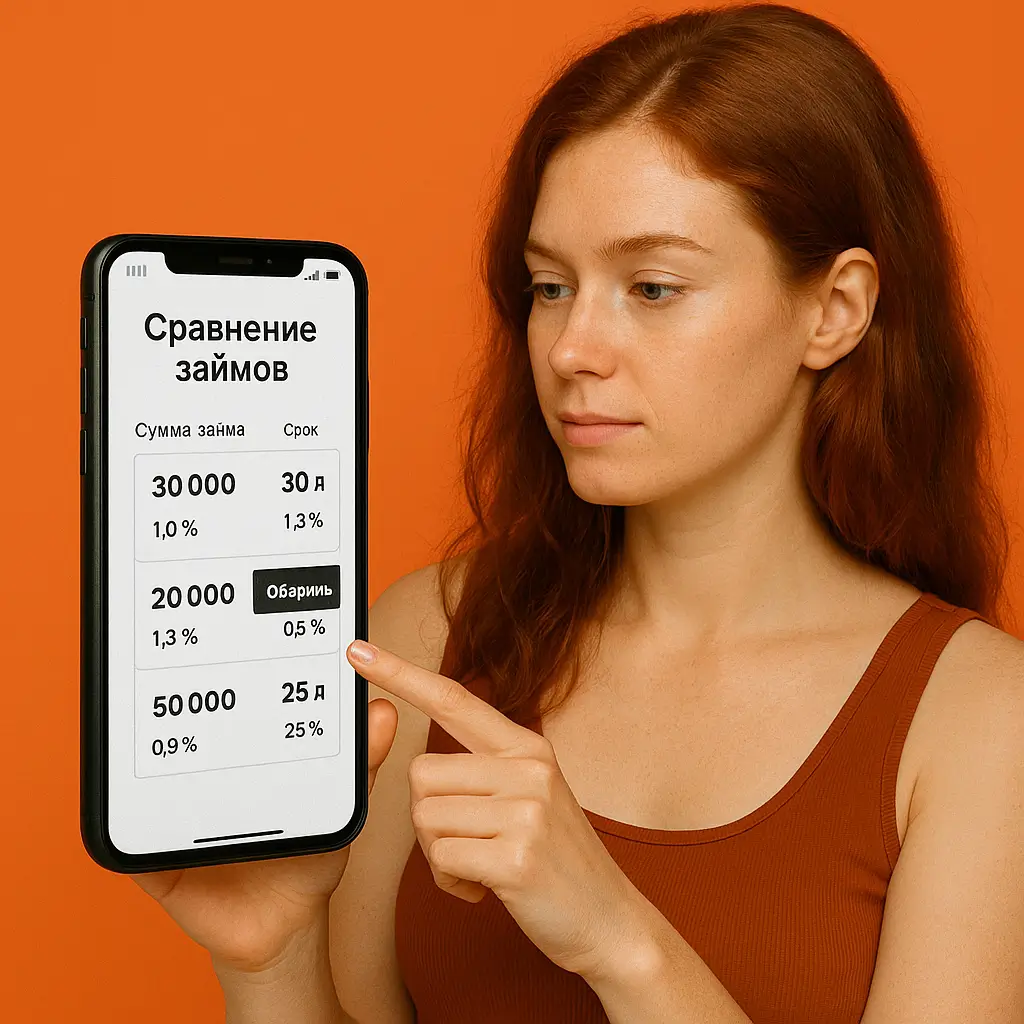 Сравнение займов в каталоге